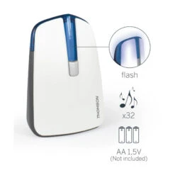 Kit Carillon Sans Fil Flash 150m Avec Bouton Sans Pile Thomson -Kobleo kit carillon sans fil flash 150m avec bouton sans pile thomson 2