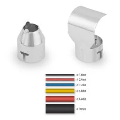 Wagner Kit De Gaines Thermorétractables Avec Réflecteur Et Buse Jet Concentré