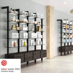 Kit De Structure Modulaire Emuca Zero 3 Profilés Noir Texturé -Kobleo kit de structure modulaire emuca zero 3 profiles noir texture 3