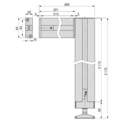 Kit De Structure Modulaire Emuca Zero 3 Profilés Noir Texturé -Kobleo kit de structure modulaire emuca zero 3 profiles noir texture 4