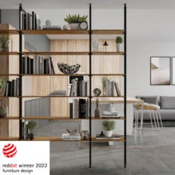 Kit De Structure Modulaire Emuca Zero 3 Profilés Noir Texturé -Kobleo kit de structure modulaire emuca zero 3 profiles noir texture 6