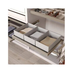 Kit Plateaux Emuca Avec 3 Paniers Pour Armoires 900mm Gris Pierre -Kobleo kit plateaux emuca avec 3 paniers pour armoires 900mm gris pierre 2