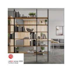 Kit Structure Modulaire Emuca Zero 2 Profilés Finition Noir Texturé -Kobleo kit structure modulaire emuca zero 2 profiles finition noir texture 4