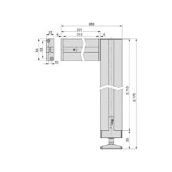 Kit Structure Modulaire Emuca Zero 2 Profilés Finition Noir Texturé -Kobleo kit structure modulaire emuca zero 2 profiles finition noir texture 5