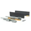 Kit Tiroir Cuisine Concept Ht 105mm Prof 300mm Fermeture Amortie Acier
