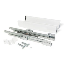 Kit Tiroir CuisineVantage-Q H83mm Prof 350mm Fermeture Amortie Acier B