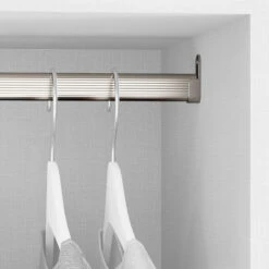 Kit Tube De Penderie, Ovale 30 X 15 Mm, 950 Mm, Aluminium, Anodisé Mat 8 Kit Tube De Penderie, Ovale 30 X 15 Mm, 950 Mm, Aluminium, Anodisé Mat -Kobleo kit tube de penderie ovale 30 x 15 mm 950 mm aluminium anodise mat 3