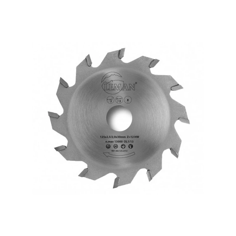 Lame Carbure à Rainer D.150x3,0 Al.50 12z Plate / Bois 1 Lame Carbure à Rainer D.150x3,0 Al.50 12z Plate / Bois