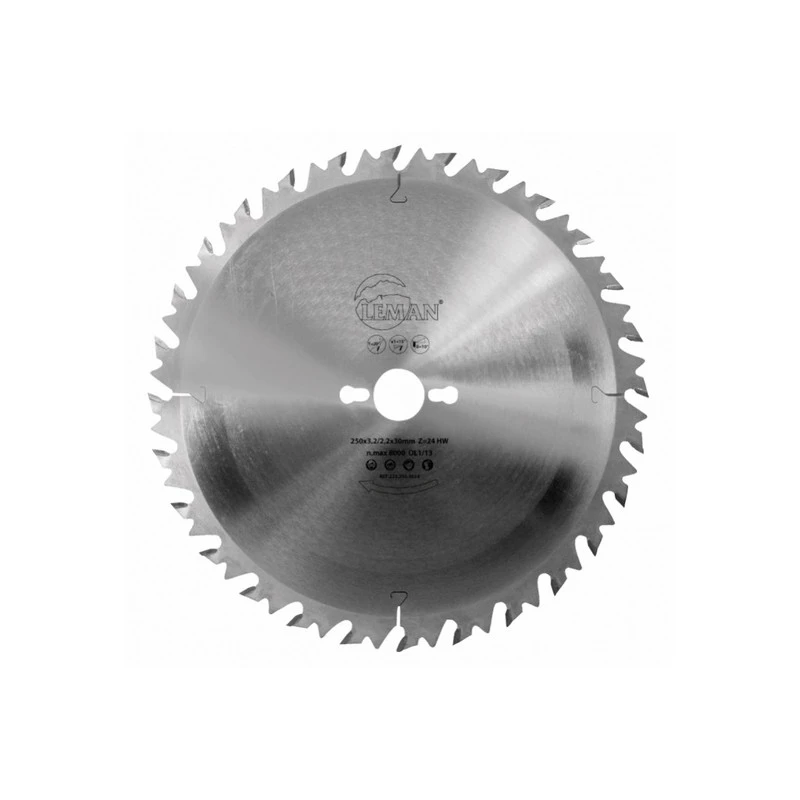 Lame Carbure Debit 250x30x18z Alt. / Anti-Recul / Bois 1 Lame Carbure Debit 250x30x18z Alt. / Anti-Recul / Bois