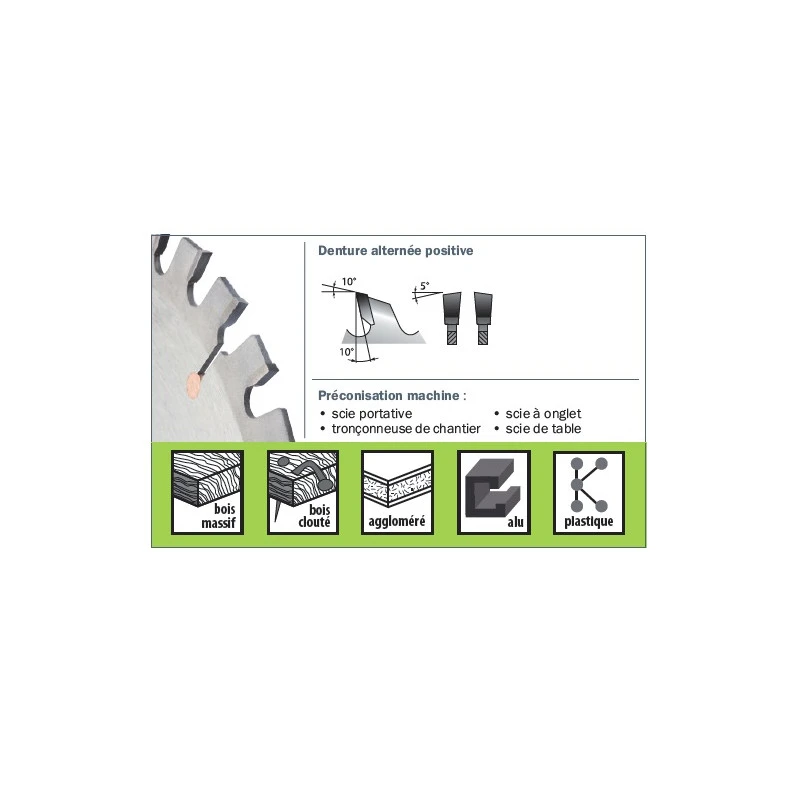 Lame Carbure Multicut 235x2.8x30 34 Dents 2 Lame Carbure Multicut 235x2.8x30 34 Dents – Image 2