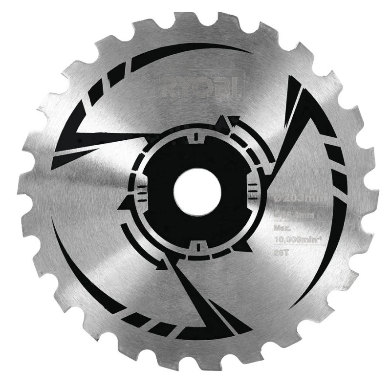 Lame De Scie RAC136 D20cm 26 Dents Pour Débroussailleuses Ryobi 1 Lame De Scie RAC136 D20cm 26 Dents Pour Débroussailleuses Ryobi