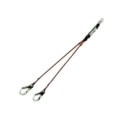 Longe Corde Avec Absorbeur D'énergie Double 1,75 M