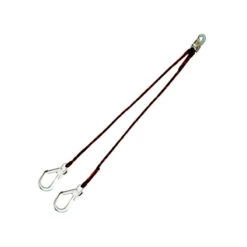 Longe Corde Double 1,50 M Avec 3 Connecteurs