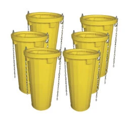 Lot De 6 Goulottes 1,10 M Avec Chaînes LOT6PETAGE