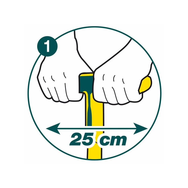 Louchet D'arrachage Pro 36cm Avec Manche 302294 LEBORGNE 2 Louchet D'arrachage Pro 36cm Avec Manche 302294 LEBORGNE – Image 2