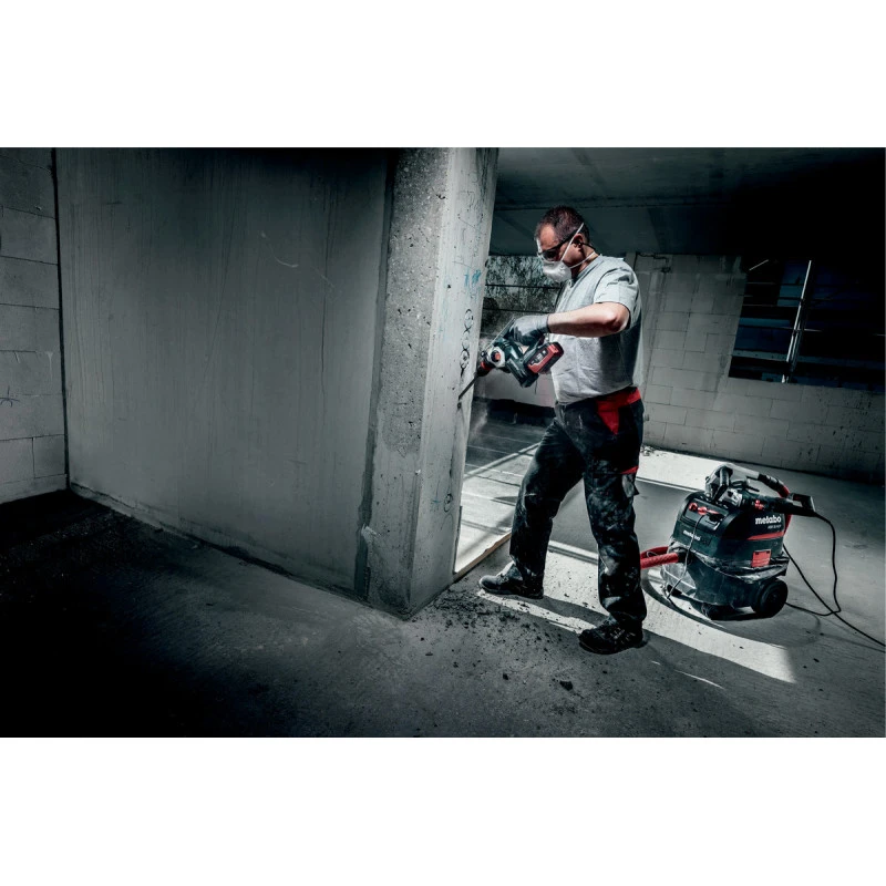 Metabo Marteau Perforateur Burineur SDS-Plus 18V LiHD 55-40Ah 24mm 22 J KHA 1 5 Metabo Marteau Perforateur Burineur SDS-Plus 18V LiHD 55-40Ah 24mm 22 J KHA 1 – Image 5