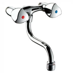 Mélangeur D'évier MM1/2" Entraxe 110mm Laiton Chromé Delabie