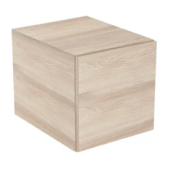 Ideal Standard Meuble Suspendu 1 Porte 35 Cm Chêne Cérusé TONIC II