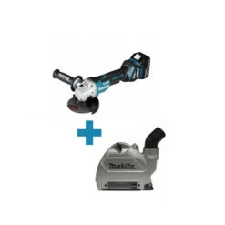 Makita Meuleuse à Batterie 18V 2x5Ah Li-Ion 125 Mm DGA518RTJU