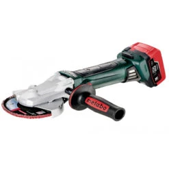 Metabo Meuleuse D'angle à Tête Plate à Batterie 18V 55Ah LiHD 125mm WF 18 LTX