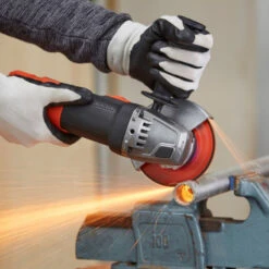 Meuleuse D'angle Filaire 800 W 115 Mm Poignée Latérale 3 Positions BEG -Kobleo meuleuse d angle filaire 800 w 115 mm poignee laterale 3 positions beg 4