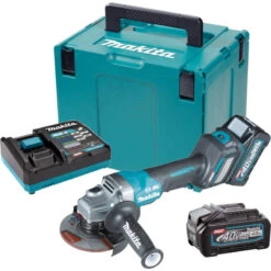 Makita Meuleuse Diam 125 Mm 40 V Max Li-Ion 4 Ah GA029GM201 -Kobleo meuleuse diam 125 mm 40 v max li ion 4 ah ga029gm201 makita 2