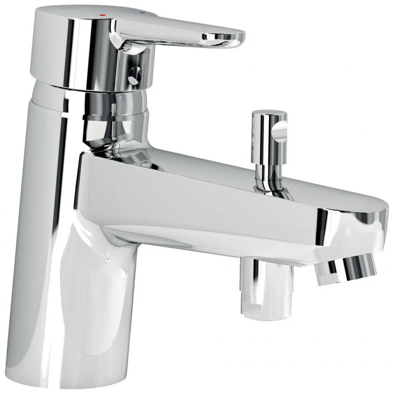 Ideal Standard Mitigeur Bain-douche Monotrou Projection 164 Mm Chrome Connect Blue 1 Ideal Standard Mitigeur Bain-douche Monotrou Projection 164 Mm Chrome Connect Blue