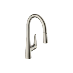 Hansgrohe Mitigeur Cuisine 200 Talis M51 Douchette Extractible 2 Jets Aspect Aci