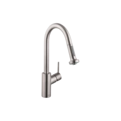 Hansgrohe Mitigeur Cuisine 220 Talis M52 Devant Fenêtre Douchette Extractible 2