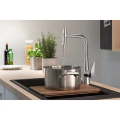 Hansgrohe Mitigeur Cuisine 300 Talis Select M51 Douchette Extractible Stainless 10 Hansgrohe Mitigeur Cuisine 300 Talis Select M51 Douchette Extractible Stainless -Kobleo mitigeur cuisine 300 talis select m51 douchette extractible stainless 1 4