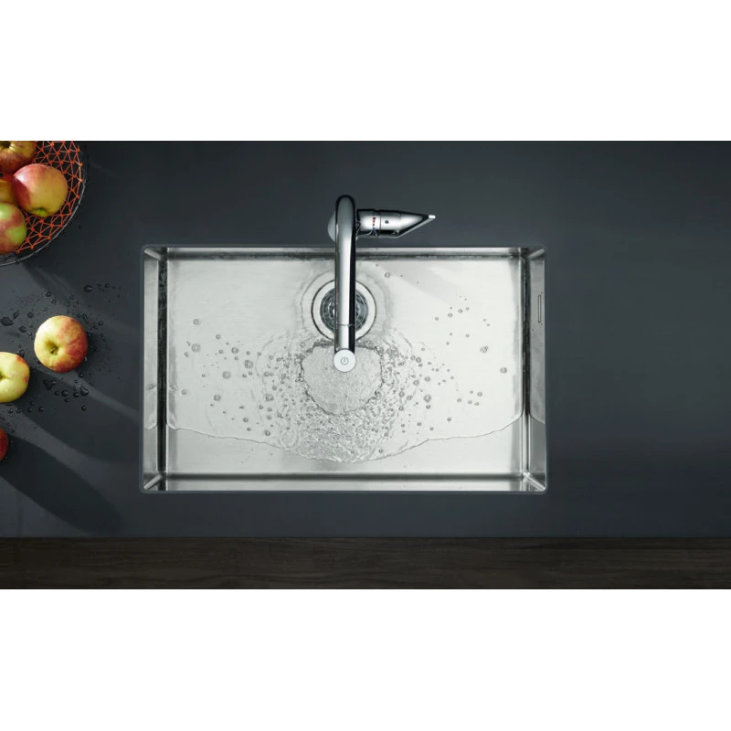 Hansgrohe Mitigeur Cuisine 320 Metris Select M71 Bec Extractible Stainless Steel 2 Hansgrohe Mitigeur Cuisine 320 Metris Select M71 Bec Extractible Stainless Steel – Image 2