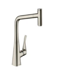 Hansgrohe Mitigeur Cuisine 320 Metris Select M71 Bec Extractible Stainless Steel
