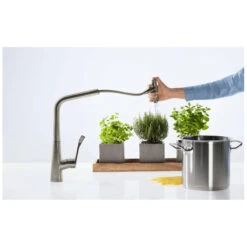 Hansgrohe Mitigeur Cuisine 320 Metris Select M71 Douchette Extractible 1 Jet Chr -Kobleo mitigeur cuisine 320 metris select m71 douchette extractible 1 jet chr 1