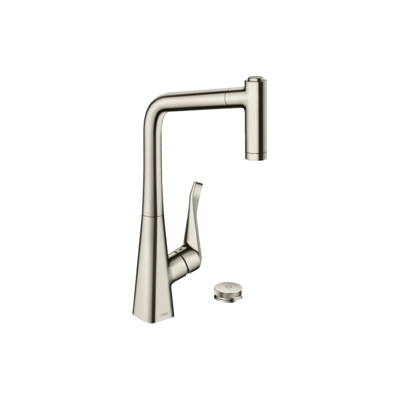 Hansgrohe Mitigeur Cuisine 320 Metris Select M71 Douchette Extractible Inox 1 Hansgrohe Mitigeur Cuisine 320 Metris Select M71 Douchette Extractible Inox