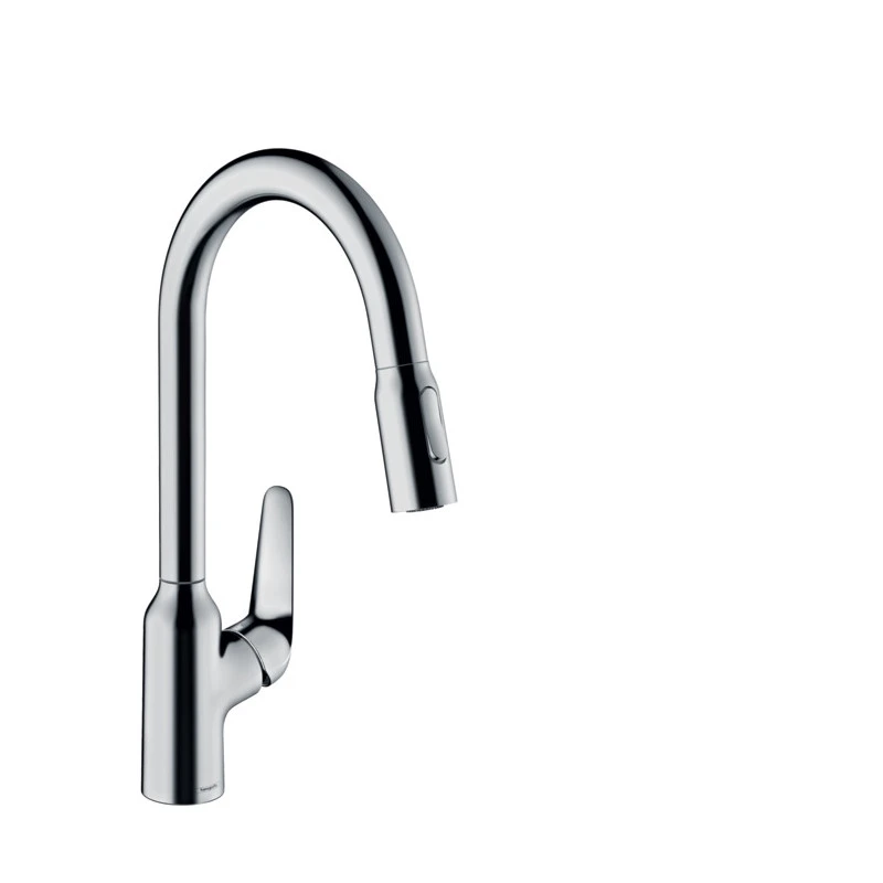 Hansgrohe Mitigeur Cuisine Focus M42 220 Douchette Extractible 2 Jets Finition C 1 Hansgrohe Mitigeur Cuisine Focus M42 220 Douchette Extractible 2 Jets Finition C