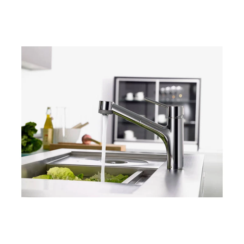 Hansgrohe Mitigeur De Cuisine 170 Avec Douchette Extractible 2 Jets Chromé Talis 2 Hansgrohe Mitigeur De Cuisine 170 Avec Douchette Extractible 2 Jets Chromé Talis – Image 2