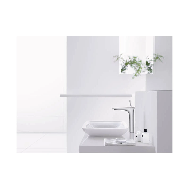Hansgrohe Mitigeur De Lavabo PuraVida 110 Bec 113 Mm Avec Tirette Et Vidage Chro 3 Hansgrohe Mitigeur De Lavabo PuraVida 110 Bec 113 Mm Avec Tirette Et Vidage Chro – Image 3