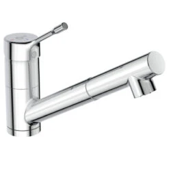 Ideal Standard Mitigeur évier Avec Douchette Extractible CERALOOK Orientable Chromé B