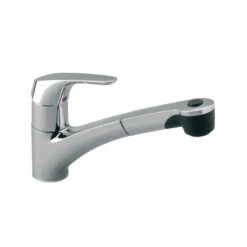 Ideal Standard Mitigeur évier Douchette Monotrou 230 Mm Chromé Bec Orientable CERASPR