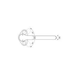 Mitigeur évier Monotrou Chromé Diam 40 Mm Bec Orientable -Kobleo mitigeur evier monotrou chrome diam 40 mm bec orientable 2