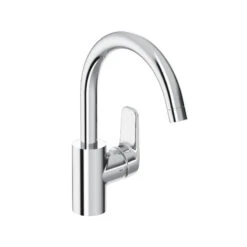 Mitigeur évier OKYRIS Bec Tube Haut Orientable C3 Chromé