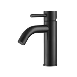 Ideal Standard Mitigeur Lavabo Monotrou CERALINE Bec Fixe 5l/min Noir BC203U4