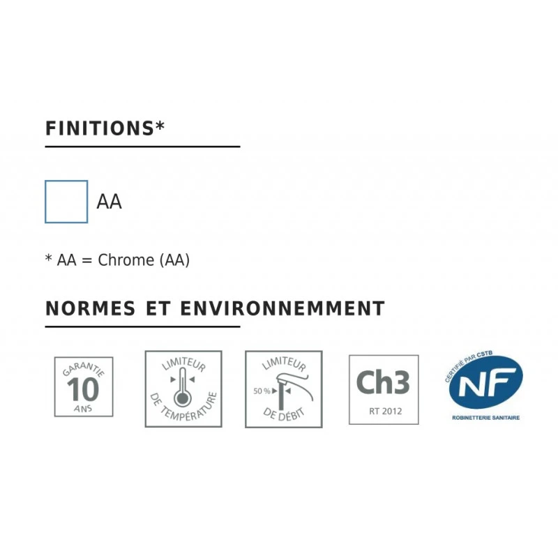 Ideal Standard Mitigeur Lavabo Monotrou Sur Table XL 311mm Chrome Okyris Pro 3 Ideal Standard Mitigeur Lavabo Monotrou Sur Table XL 311mm Chrome Okyris Pro – Image 3