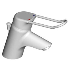 Ideal Standard Mitigeur Lavabo MonotrouVidage Bonde Métal H 150mm Chrome Okyris 2 Cli