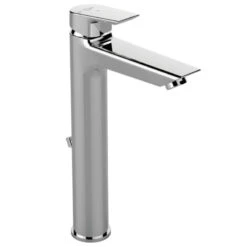 Ideal Standard Mitigeur Lavabo Réhaussé Monotrou Ch3 Avec Tirette Et Vidage Chrome Te