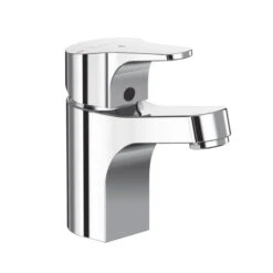 Mitigeur Lavabo ULYSSE Avec Vidage Cartouche CH 3 Bec Fixe