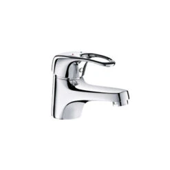 Mitigeur Mécanique Lavabo H40 L115 Sans Tirette Manette Ajourée Laiton