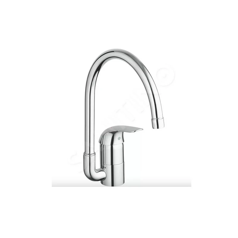 Grohe Mitigeur Monocommande Evier Chromé Euroeco 32752000 1 Grohe Mitigeur Monocommande Evier Chromé Euroeco 32752000