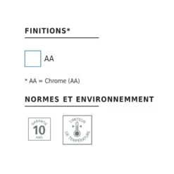 Ideal Standard Mitigeur Mural Avec Raccords Stop/purge Poignée 110 Mm Chrome Okyris P 5 Ideal Standard Mitigeur Mural Avec Raccords Stop/purge Poignée 110 Mm Chrome Okyris P -Kobleo mitigeur mural avec raccords stop purge poignee 110 mm chrome okyris p 2