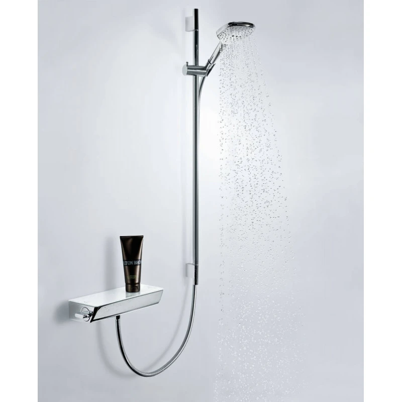 Hansgrohe Mitigeur Thermostatique Douche Ecostat Select Blanc/chromé 5 Hansgrohe Mitigeur Thermostatique Douche Ecostat Select Blanc/chromé – Image 5